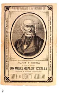 7. Doublesheet broadside -“Don Miguel Hidalgo y Costilla” - Lead engraving (no date) - Mexico: Antonio Vanegas Arroyo -Artist: Attributed to JG Posada